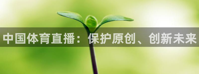 中国体育直播：保护原创、创新未来